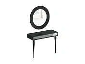 Фото №1 Туалетный столик с зеркалом Cloud, черный