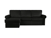 Фото №1 Угловой диван-кровать Murom, черный