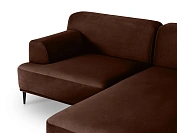 Фото №4 Угловой диван Portofino, коричневый