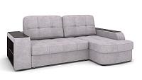 Фото №2 Берлин, угловой диван с широким подлокотником Goyal steel (К)