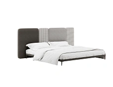 Кровать Licata, серый
