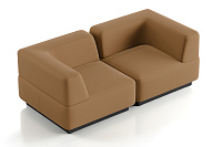 Фото №4 Сиб МОД3. модульный диван Экокожа Фокс