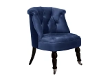 Кресло Visconte, синий, белый