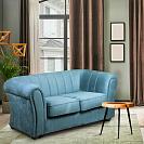 Фото Бруклин Премиум двухместный диван-кровать замша Аврора Атлантик 5