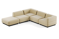 Фото №1 Сиб MOD8. угловой модульный диван Экокожа Санд
