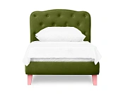 Фото №5 Кровать Candy, зеленый, розовый