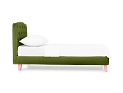 Фото №4 Кровать Candy, зеленый, розовый