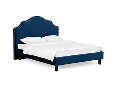 Кровать Queen II Victoria L 1600, синий