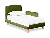 Фото №2 Кровать Candy, зеленый, розовый