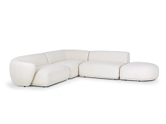 Модульный диван Fabro, белый