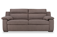 Фото Тренто Премиум трехместный диван-кровать нубук Фултон мокка 1