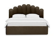 Фото №2 Кровать Queen Sharlotta 1600 Lux, коричневый