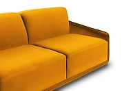 Фото №5 Диван-кровать двухместный Toronto, желтый