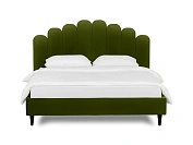 Фото №2 Кровать Queen II Sharlotta L 1600, зеленый