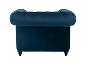 Фото №4 Кресло Chester Classic, темно-синий