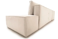 Фото №5 Модульный диван Дали 1.7 100 Smaile white sand Vip Textil