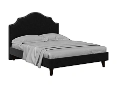 Кровать Queen II Victoria L 1600, черный