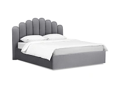 Кровать Queen Sharlotta 1600 Lux, серый