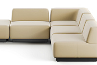 Фото №2 Сиб МОД7. угловой модульный диван Экокожа Санд