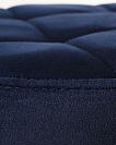Фото №4 Табурет барный DOBRIN BRUNO цвет сиденья синий велюр MJ9-117 цвет основания хром