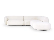Фото №3 Модульный диван Fabro, белый