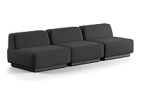 Фото №1 Сиб MOD2. модульный диван Экокожа Блэк