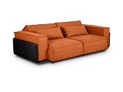 Фото №3 Диван-кровать Asti, оранжевый, коричневый