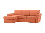 Фото №2 Угловой диван-кровать Murom, оранжевый