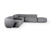 Фото №3 Модульный диван Fabro, темно-серый