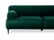 Фото №5 Угловой диван Portofino, темно-зеленый