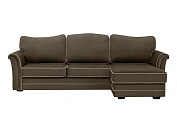 Фото №1 Угловой диван-кровать Sydney угловой правый, коричневый