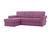 Фото №2 Угловой диван-кровать Murom, фиолетовый