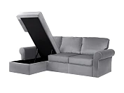 Фото №5 Угловой диван-кровать Murom, серый