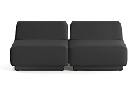 Фото №3 Сиб MOD1. модульный диван Экокожа Блэк