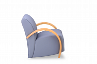 Фото №3 Паладин стандарт кресло экокожа Лайт грей