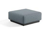 Сиб пуф Экокожа Лайт Грей