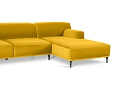 Фото №4 Угловой диван Portofino, желтый