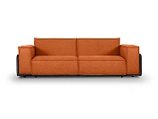 Фото №1 Диван-кровать Asti, оранжевый, коричневый