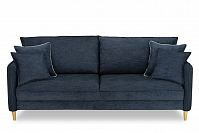 Фото Йорк Премиум диван-кровать шенилл Джуно индиго 4