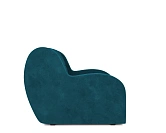 Фото №3 Кресло-кровать Аккордеон Барон Бархат сине-зеленый STAR VELVET 43 BLACK GREEN