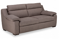 Фото Тренто Премиум трехместный диван-кровать нубук Фултон мокка 2