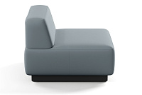 Фото №3 Сиб кресло без подлокотиков Экокожа Лайт Грей