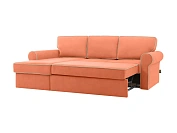 Фото №3 Угловой диван-кровать Murom, оранжевый