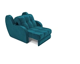 Фото №5 Кресло-кровать Аккордеон Барон Бархат сине-зеленый STAR VELVET 43 BLACK GREEN