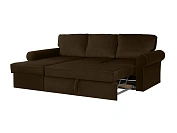 Фото №4 Угловой диван-кровать Murom, коричневый