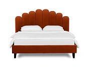 Фото №2 Кровать Queen II Sharlotta L 1600, оранжевый
