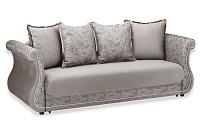 Фото Дарем стандарт диван-кровать велюр Талисман 06 жаккард Флора Браун 1