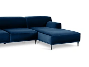 Фото №4 Угловой диван Portofino, темно-синий