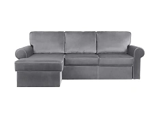 Угловой диван-кровать Murom, серый