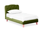 Фото №1 Кровать Candy, зеленый, розовый